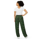 Vibe: Historic Scottish Highland Castle Hedge Unisex Wide - leg Pants - images on me