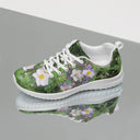 Nature: Historic Scottish Highland Castle Garden Flowers Sneakers for Women - images on me