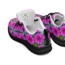 Nature: Victoria Island Dahlias Sneakers for Men - black soles - images on me