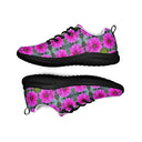 Nature: Victoria Island Dahlias Sneakers for Men - black soles - images on me