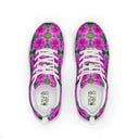 shoes - athletic-Nature: Victoria Island Dahlias Athletic Shoes for Men - white soles-1-images on me