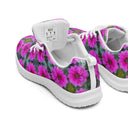 Nature: Victoria Island Dahlias Sneakers for Men - white soles - images on me