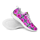 Nature: Victoria Island Dahlias Sneakers for Men - white soles - images on me