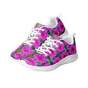 Nature: Victoria Island Dahlias Sneakers for Men - white soles - images on me