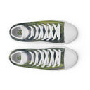 shoes - high top canvas-Explore: Scotland's Highland Hills High Top Canvas Shoes for Women-11-images on me