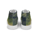 shoes - high top canvas-Explore: Scotland's Highland Hills High Top Canvas Shoes for Women-7-images on me
