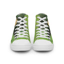 shoes - high top canvas-God's Creatures: Highland Cattle High Top Canvas Shoes for Women-6-images on me