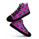 shoes - high top canvas-Nature Victoria Island Dahlia High Top Canvas Shoes for Women - black soles-1-images on me