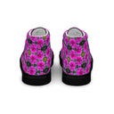shoes - high top canvas-Nature Victoria Island Dahlia High Top Canvas Shoes for Women - black soles-2-images on me