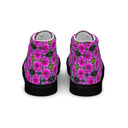 shoes - high top canvas-Nature Victoria Island Dahlia High Top Canvas Shoes for Women - black soles-2-images on me
