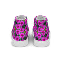 shoes - high top canvas-Nature Victoria Island Dahlia High Top Canvas Shoes for Women - white soles-2-images on me
