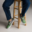 Explore: Legendary Irish Castle Secret Path Slip - on Canvas Shoes for Men - images on me