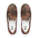 shoes - slip-on canvas-Nature: Autumn in Georgia Slip-on Canvas Shoes for Men-1-images on me