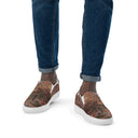 shoes - slip-on canvas-Nature: Autumn in Georgia Slip-on Canvas Shoes for Men-2-images on me
