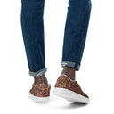 shoes - slip-on canvas-Nature: Autumn in Georgia Slip-on Canvas Shoes for Men-3-images on me