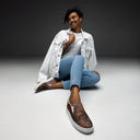shoes - slip-on canvas-Nature: Autumn in Georgia Slip-on Canvas Shoes for Women-5-images on me