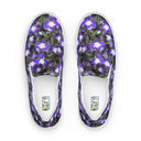 shoes - slip-on canvas-Nature: Irish Noble's Castle Lobelias Slip-on Canvas Shoes for Men-1-images on me