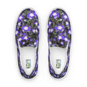 shoes - slip-on canvas-Nature: Irish Noble's Castle Lobelias Slip-on Canvas Shoes for Women-2-images on me
