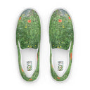 shoes - slip-on canvas-Nature: Loch Ness Poppies Slip-on Canvas Shoes for Men-1-images on me