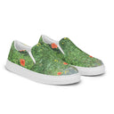 shoes - slip-on canvas-Nature: Loch Ness Poppies Slip-on Canvas Shoes for Men-9-images on me