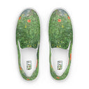 shoes - slip-on canvas-Nature: Loch Ness Poppies Slip-on Canvas Shoes for Women-2-images on me
