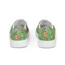 shoes - slip-on canvas-Nature: Loch Ness Poppies Slip-on Canvas Shoes for Women-5-images on me