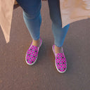 shoes - slip-on canvas-Nature: Victoria Island Dahlia Slip-on Canvas Shoes for Women-11-images on me