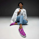 shoes - slip-on canvas-Nature: Victoria Island Dahlia Slip-on Canvas Shoes for Women-12-images on me