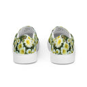 shoes - slip-on canvas-Nature: Victoria Island Petunias Slip-on Canvas Shoes for Women-3-images on me