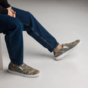 shoes - slip-on canvas-Vibe: Cliffs of Moher Nature's Pattern Slip-on Canvas Shoes for Men-5-images on me