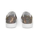 shoes - slip-on canvas-Vibe: Cliffs of Moher Nature's Pattern Slip-on Canvas Shoes for Women-4-images on me