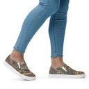 shoes - slip-on canvas-Vibe: Cliffs of Moher Nature's Pattern Slip-on Canvas Shoes for Women-7-images on me