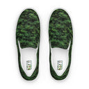 shoes - slip-on canvas-Vibe: Historic Scottish Highland Castle Garden Hedge Slip-on Canvas Shoes for Men-1-images on me