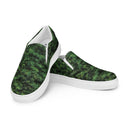 Vibe: Historic Scottish Highland Castle Garden Hedge Slip - on Canvas Shoes for Men - images on me