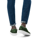 Vibe: Historic Scottish Highland Castle Garden Hedge Slip - on Canvas Shoes for Men - images on me