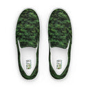 shoes - slip-on canvas-Vibe: Historic Scottish Highland Castle Garden Hedge Slip-on Canvas Shoes for Women-2-images on me