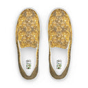 shoes - slip-on canvas-Vibe: Hotel Chandelier in Edinburgh Slip-on Canvas Shoes for Men-1-images on me
