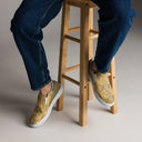 shoes - slip-on canvas-Vibe: Hotel Chandelier in Edinburgh Slip-on Canvas Shoes for Men-2-images on me