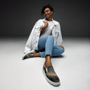 Vibe: Spiritual Incense Slip - on Canvas Shoes for Women - images on me