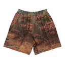 shorts - athletic (long)-Explore: Autumn in Georgia Unisex Athletic Long Shorts-2-images on me