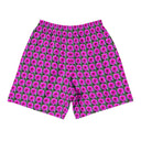 shorts - athletic (long)-Nature: Victoria Island Dahlia Unisex Athletic Long Shorts-2-images on me