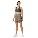 shorts - athletic (long)-Vibe: Cliffs of Moher Nature's Pattern Athletic Long Shorts-8-images on me
