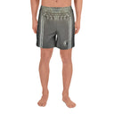 shorts - athletic (long)-Vibe: Montmartre Portal Unisex Athletic Long Shorts-1-images on me