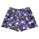shorts - athletic (short)-Nature: Irish Noble's Castle Lobelias Unisex Athletic Shorts-2-images on me