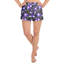 Nature: Irish Noble's Castle Lobelias Unisex Athletic Shorts - images on me