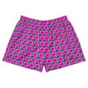 shorts - athletic (short)-Nature: Victoria Island Dahlia Unisex Athletic Shorts-1-images on me