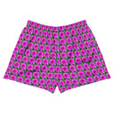 shorts - athletic (short)-Nature: Victoria Island Dahlia Unisex Athletic Shorts-2-images on me