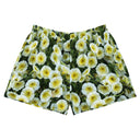shorts - athletic (short)-Nature: Victoria Island Petunias Unisex Athletic Shorts-1-images on me