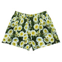 shorts - athletic (short)-Nature: Victoria Island Petunias Unisex Athletic Shorts-2-images on me