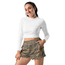 shorts - athletic (short)-Vibe: Cliffs of Moher Nature's Pattern Unisex Athletic Shorts-11-images on me
